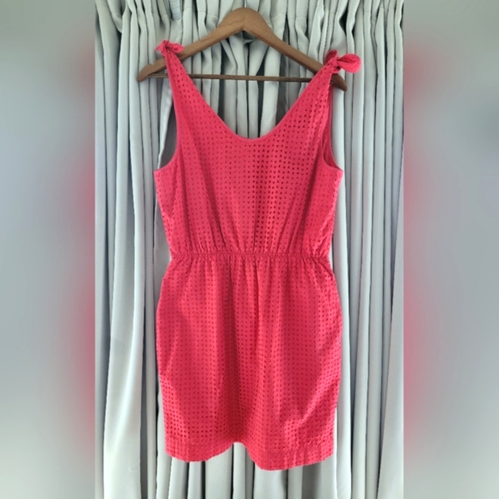 BCBG Pink Cutout Sleeveless Dress NWOT